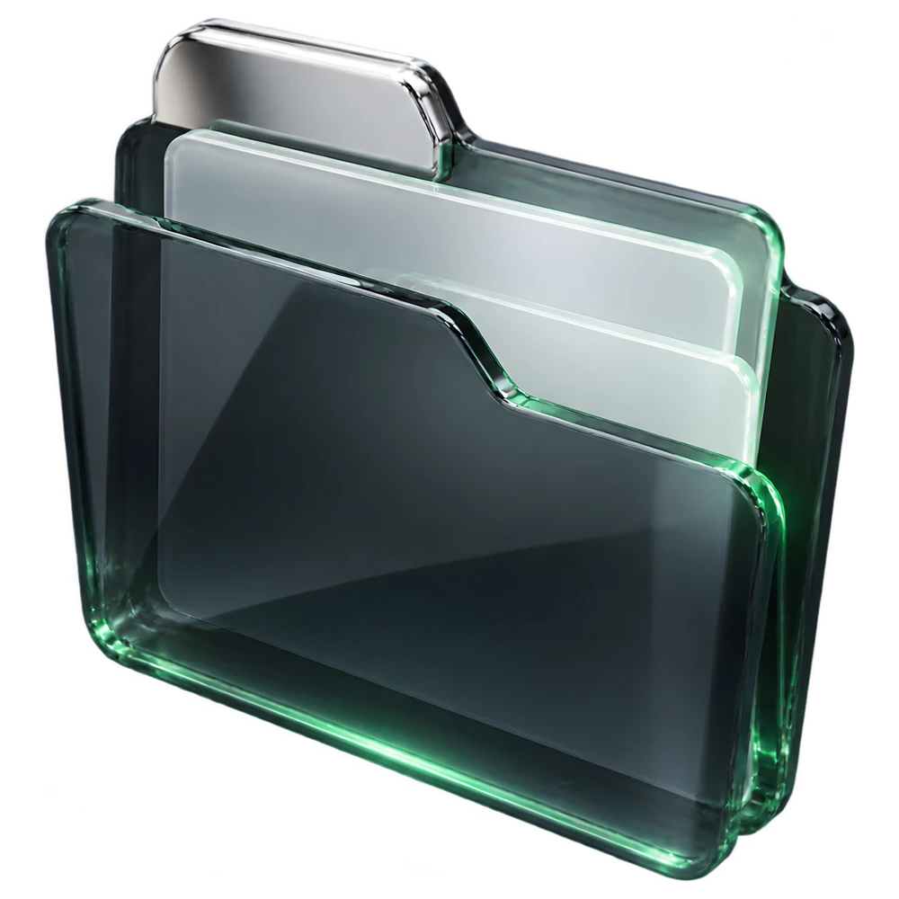 Folders and swipe files for saved ad creatives