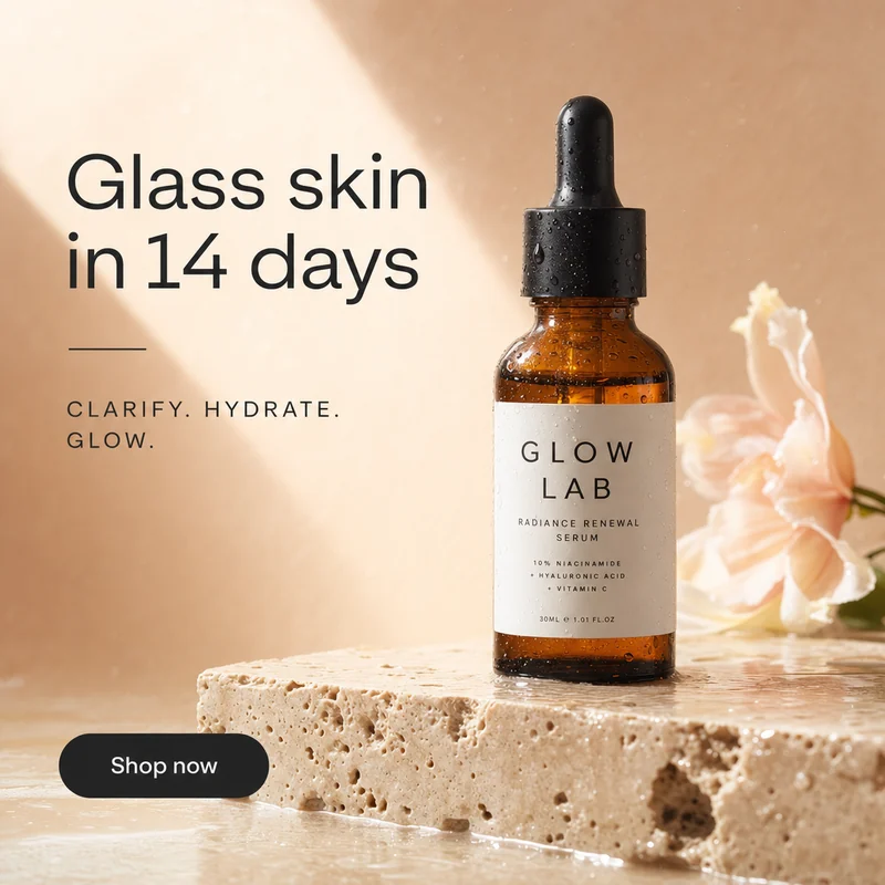 Glow Lab ad