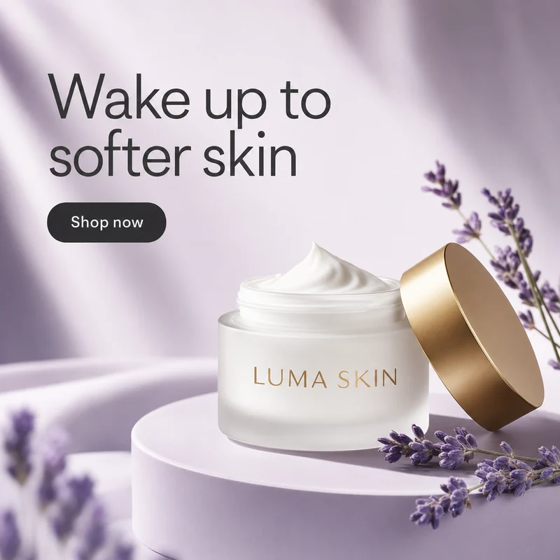 Luma Skin ad